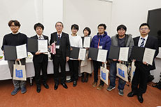 ポスター賞表彰式 ポスター賞受賞者