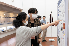 ポスターセッションの様子